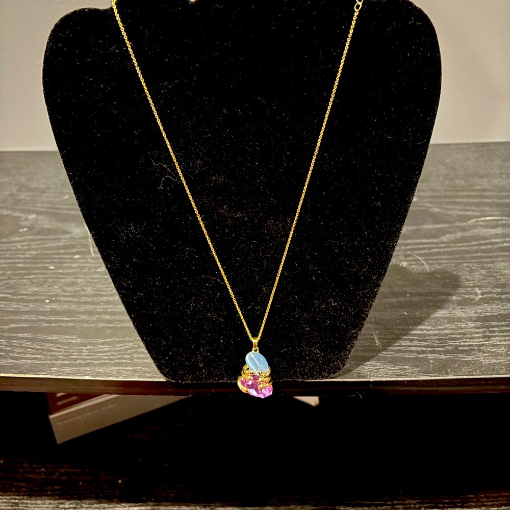 Titanium gold  Necklace And Pendant Jewelry New With Tags